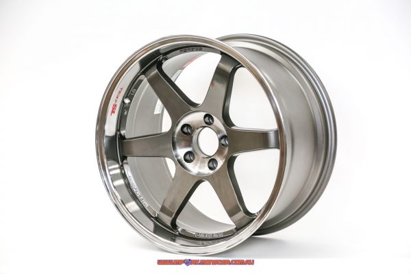 Volk Racing TE37SL 19x10.5" +12 5x114.3 pressed graphite finish wheel set - Image 2