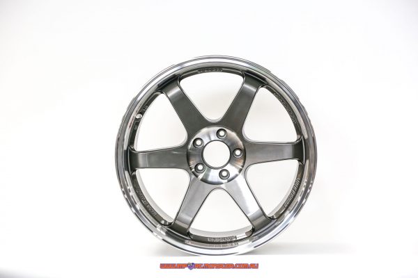 Volk Racing TE37SL 19x10.5" +12 5x114.3 pressed graphite finish wheel set - Image 3