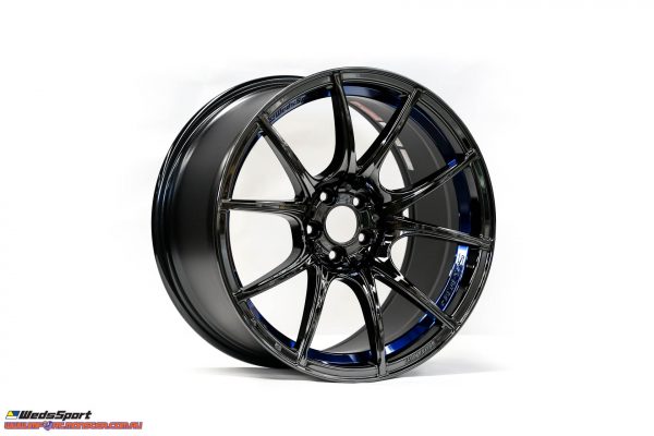 WedsSport SA-10R 18x9.5" +45 5x100 BLC finish wheel set 72639 - Image 2