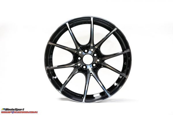 WedsSport SA-10R 18x9.5" +45 5x100 ZBB finish wheel set 72638 - Image 3