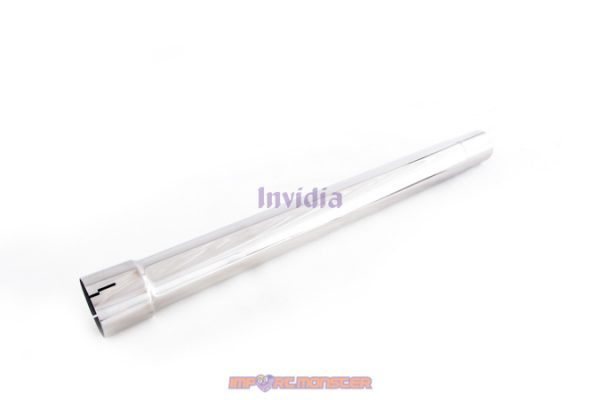 Invidia Q300 Cat Back Exhaust - 05-09 Volkswagen GOLF Mk5 GTI - Rolled Stainless Steel Tip HS05GF5G3S - Image 5