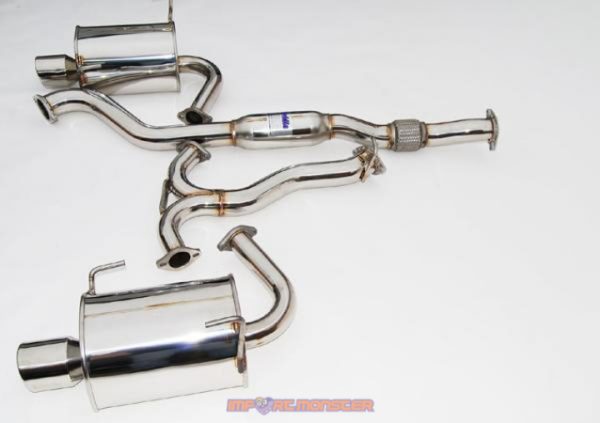 Invidia Q300 Cat Back Exhaust - Subaru Forester SJ MY14+ HS14SFXG3S - Image 3