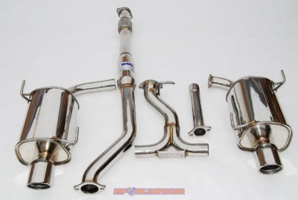 Invidia Q300 Cat Back Exhaust - Subaru MY10-UP Liberty - Rolled Stainless Steel Tips HS10SL1GT3 - Image 4