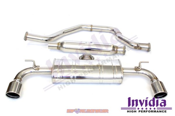 Invidia Q300 Cat Back Exhaust - VW MK7 Golf GTI HS13GF7G3T - Image 5