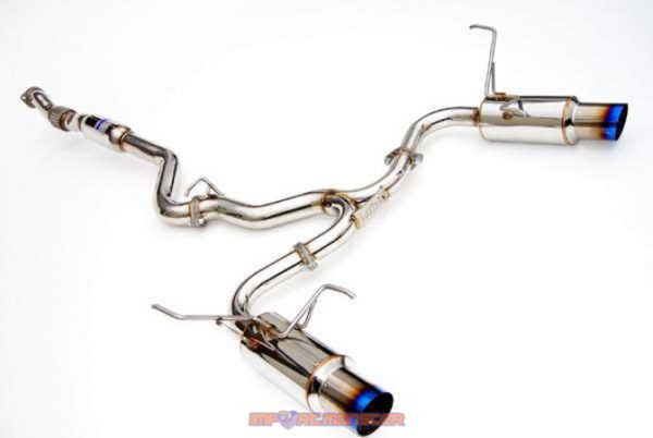 Invidia N1 Cat back Exhaust suit Subaru Forester SH Model Ti Tips HS11STIGTTFOZSH - Image 3