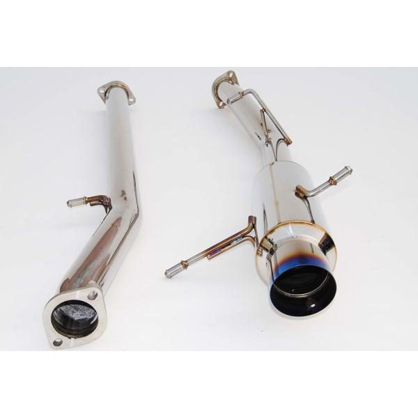 Invidia N1 Cat Back Exhaust - Subaru MY02-MY07 N1 WRX/STI - Titanium Tip HS02SW1GRT