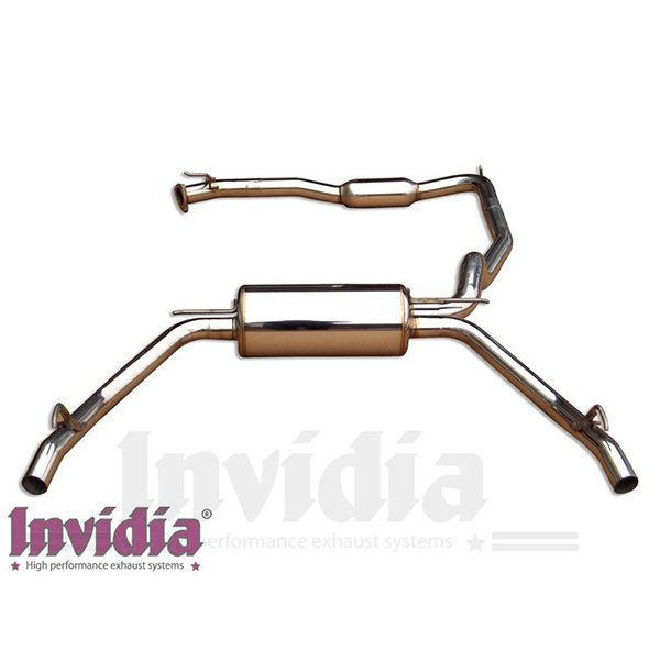 Invidia Q300 Cat Back Exhaust - Honda FN2 Type R Civic HS07FN2G2T