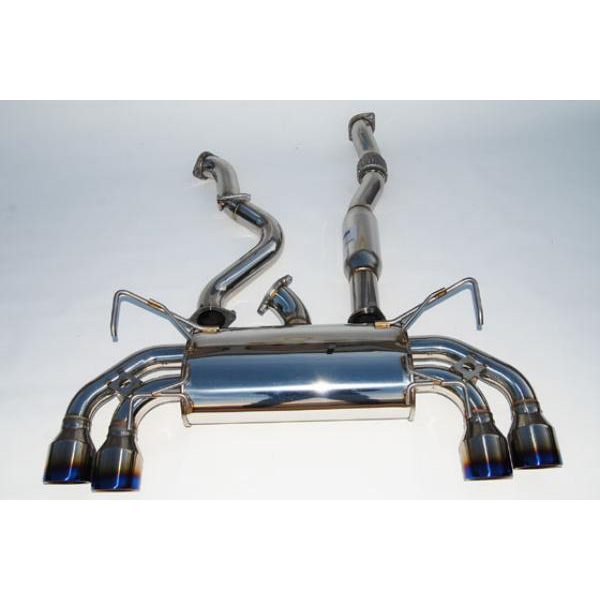 Invidia Q300 Cat back Exhaust with Titanium Tips - suits 11-14 WRX Hatch and 08-13 STI Hatch HS08STIG3T