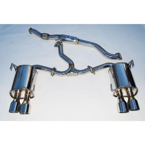 Invidia Q300 Cat back Exhaust suit STI and WRX Sedan MY11+ Polished Tip HS15STIG3S