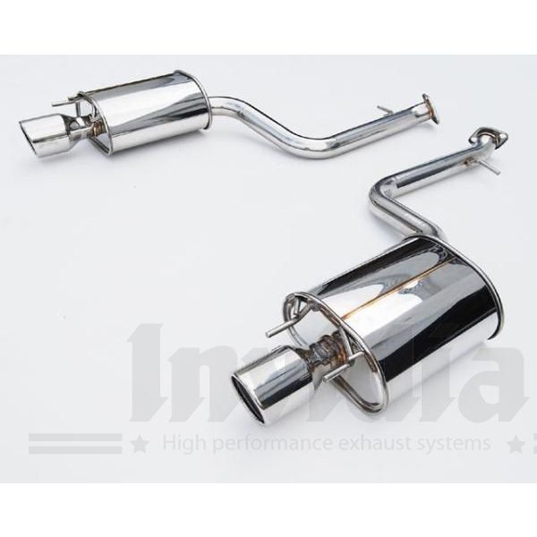 Invidia Q300 Diff Back Exhaust - Lexus 2013+ IS250, IS350 - Stainless Steel - Rolled Tips HS13LISG3S