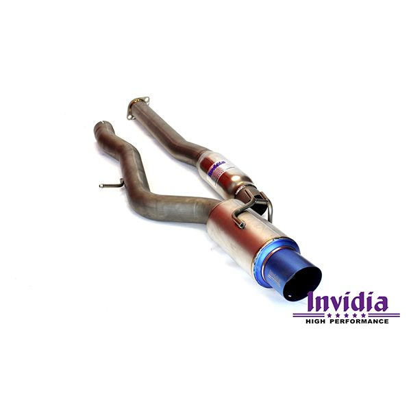 Invidia G5 Titan Titanium Cat Back Exhaust - Mitsubishi Evo 10 CZ4A HS09MEXTTG