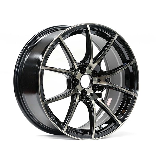 WedsSport SA-10R 18x8.5" +45 5x100 ZBB finish wheel set 72632