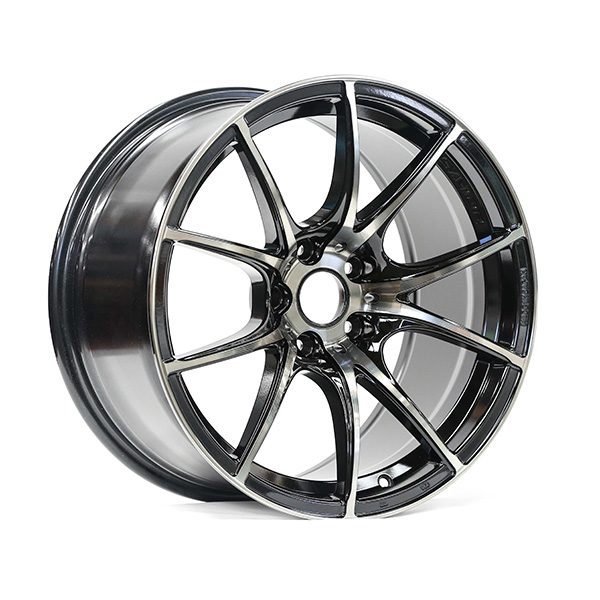 WedsSport SA-10R 18x9.5" 5x114.3 +45 ZBB finish wheel set 72640