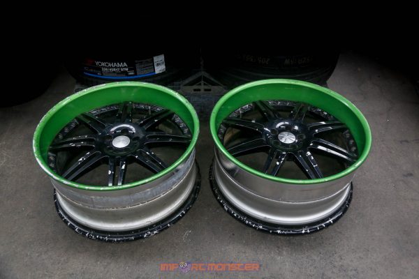 USED - Seiken NKB Elite8 20x9.5" +30 5x100 PAIR ONLY - Image 2