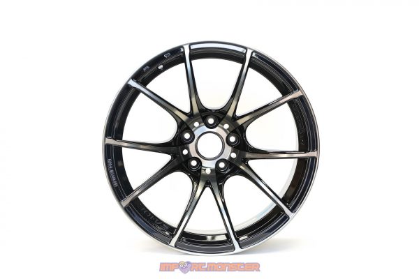 WedsSport SA-10R 18x10.5" 5x114.3 +12 ZBB finish wheel set 72642 - Image 3