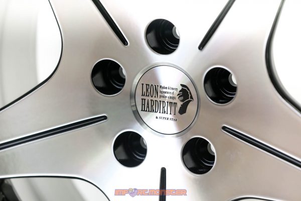 Super Star Co LTD Leon Hardiritt Orden 18x9.5" +12 /  18x10.5" +13 5x114.3 Black / Polish finish wheel set - Image 6