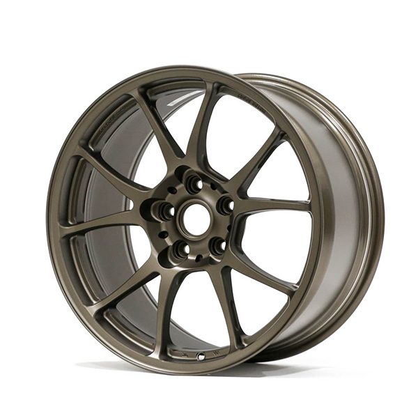 TWS Motorsport T66-F 18x9.5" +40 5x114.3 Flat Bronze Finish Wheel Set