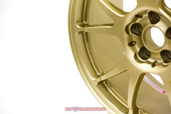 TWS Motorsport T66-F 17x8" +42 5x100 Flat Gold Wheel Finish - Image 4