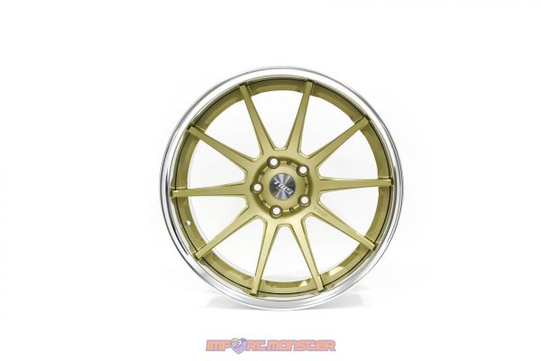 TWS Reizend WS10 19x9.5 +20 /10" +10 5x114.3 Flat Platinum Gold Finish Wheel Set - Image 8