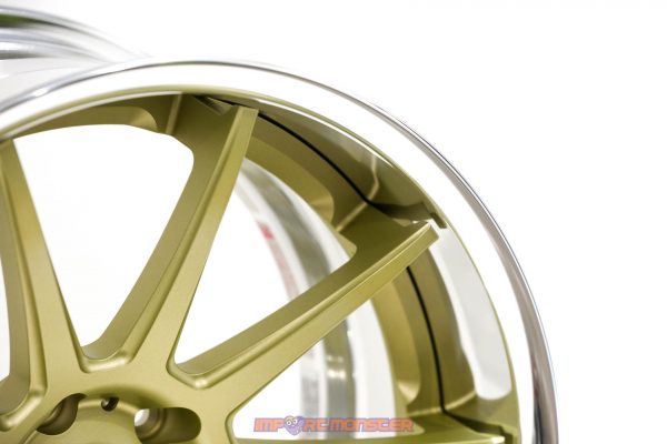 TWS Reizend WS10 19x9.5 +20 /10" +10 5x114.3 Flat Platinum Gold Finish Wheel Set - Image 11