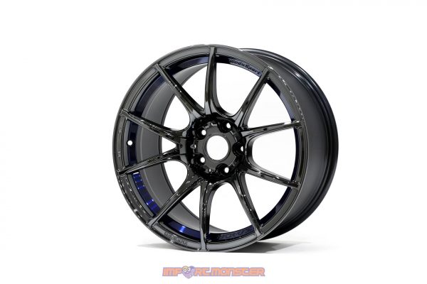 WedsSport SA-10R 18x9.5 +38 5x114.3 BLC Finish Wheel Set 72637 - Image 2