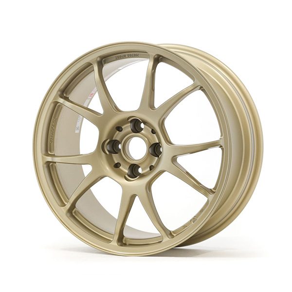 TWS Motorsport T66-F 17x8 +34 4x100 Flat Gold finish wheel set