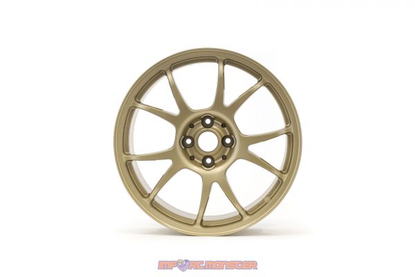 TWS Motorsport T66-F 17x8 +34 4x100 Flat Gold finish wheel set - Image 3