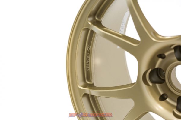 TWS Motorsport T66-F 17x8 +34 4x100 Flat Gold finish wheel set - Image 4