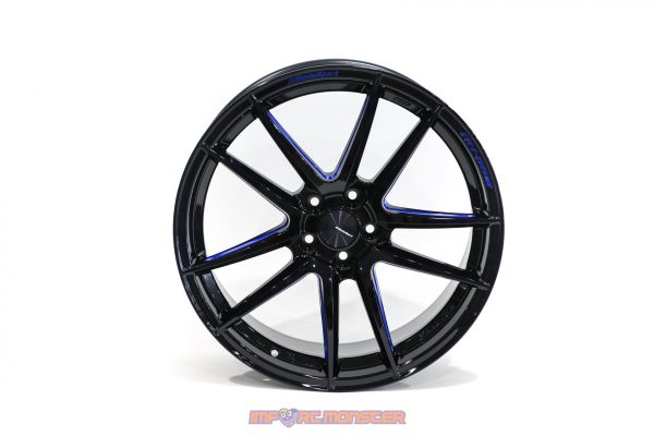 WedsSport RN-55M 18x8.5" +45 5x100 BBM Finish Wheel Set 72955 - Image 3