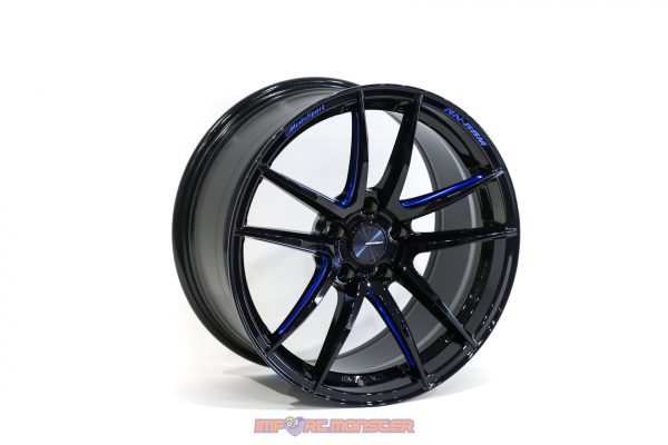 WedsSport RN-55M 18x9" +35 5x114.3 BBM Finish Wheel Set 72961 - Image 2