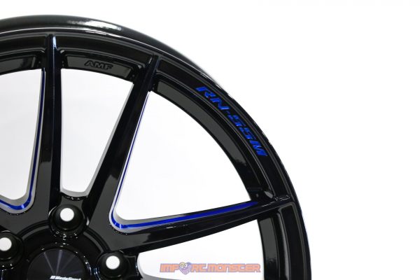 WedsSport RN-55M 18x9" +35 5x114.3 BBM Finish Wheel Set 72961 - Image 4