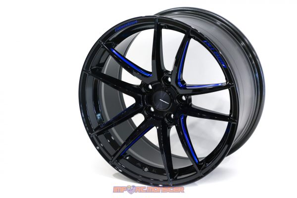 WedsSport RN-55M 18x9" +45 5x114.3 BBM Finish Wheel Set 72963 - Image 4