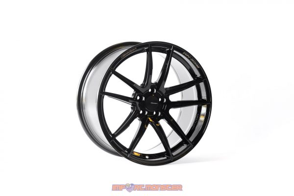 WedsSport RN-55M 18x9.5" +45 5x100 Gloss Black Finish Wheel Set 72970 - Image 2