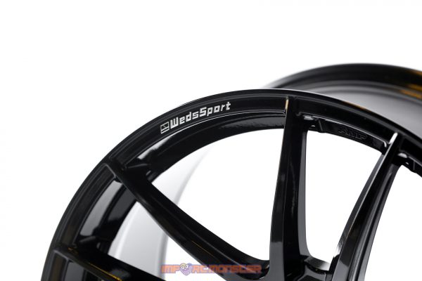 WedsSport RN-55M 18x9.5" +45 5x100 Gloss Black Finish Wheel Set 72970 - Image 4