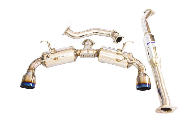 Invidia N2 70mm Cat Back Exhaust suit Subaru BRZ/Toyota 86 Ti Tips - HS12SST7N21GT