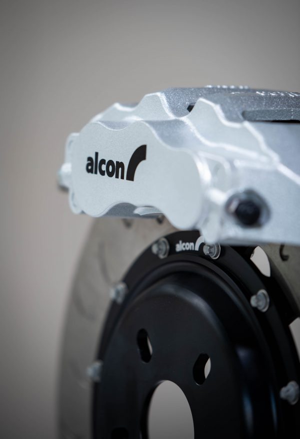 Alcon six piston 355mm front brake upgrade - Toyota 86/Subaru BRZ -  Silver CAR97 caliper - Image 3