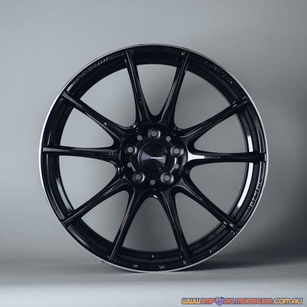 WedsSport SA-25R 19×9.5″ +38 5×114.3 pcd  metal black/F wheel set 73822 - Image 2