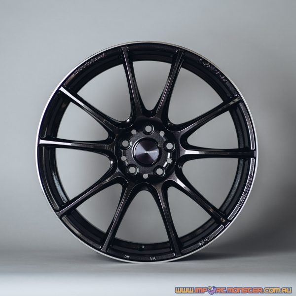 WedsSport SA-25R 20×8.5″ +38 5×114.3 pcd  M-BLACK/F wheel set 73826 - Image 2