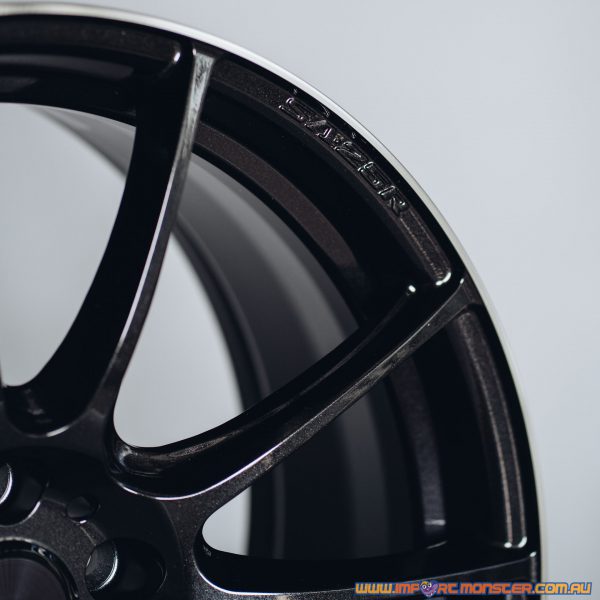 WedsSport SA-25R 20×8.5″ +38 5×114.3 pcd  M-BLACK/F wheel set 73826 - Image 3