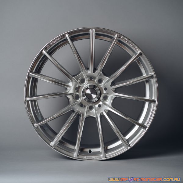 WedsSport SA-35R 18×9.5″ +38 5×114.3 pcd  VI Silver wheel set 73631 - Image 3