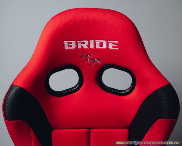 Bride ZIEG IV Lowmax FIA approved racing seat – red – FRP- HB1BSF - Image 7