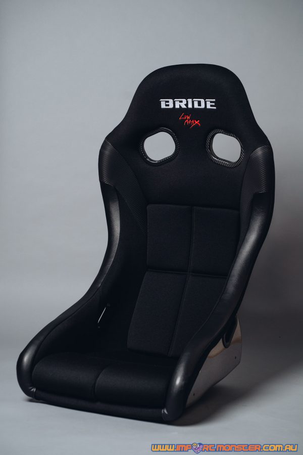 Bride ZIEG IV WIDE FIA approved racing seat - Black - FRP - HC1ASF