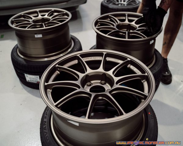 Custom WedsSport TC105X 18x9.5" +39 5x100 pcd wheel set TS-Bronze 73851 - Image 4