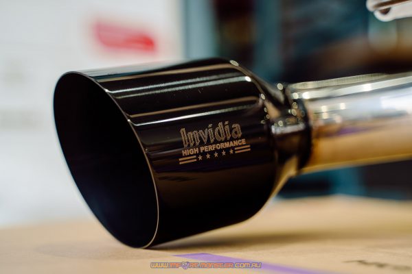 Invidia N2 76mm black tip cat back exhaust to suit GR YARIS HS20TGYN21GB - Image 3