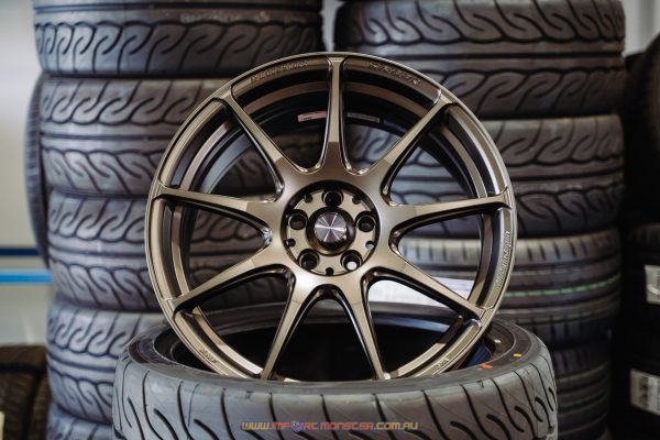 WedsSport SA-99R 18×8.5″ +45 5×100 pcd – EJ-Bronze wheel set 73922 - Image 12