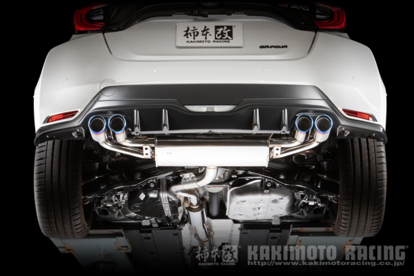 Kakimoto Racing Exhaust - Class KR catback exhaust system - GR Yaris T713177