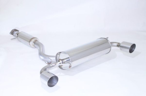 Fujitsubo A-R Catback exhaust for TOYOTA GR YARIS 1.6 Turbo 4WD - GXPA16 (G16E-GTS) - Burnt Gradient Tip - 570-21231BG