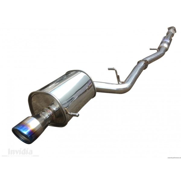 Invidia Q300 Cat back Exhaust w/Ti Tip - Subaru WRX/STI GD 01-07 HS02SW1G3T