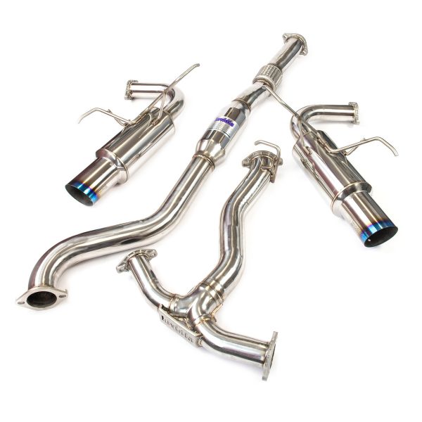 Invidia N1 Cat back Exhaust w/Ti Tips - Subaru WRX 08-21/STI 08-21/Forester XT SH, SJ 08-18 HS11STIGTT