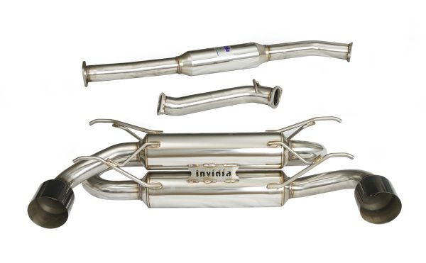 Invidia R400 "Signature Edition" 70mm Cat Back Exhaust w/Black Tips - Subaru BRZ/Toyota 86 12-21 & 22+ HS12SST7GM1SB